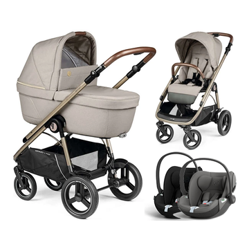 PEG PEREGO VELOCE TC BELVEDERE wózek 3w1 + fotelik Cybex CLOUD T i-Size