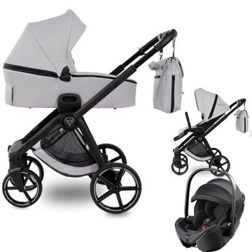 Junama MAMI wózek 3w1 z fotelikiem Britax BABY-SAFE PRO