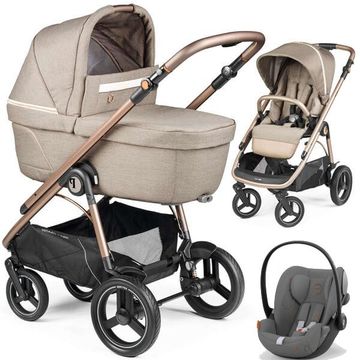 PEG PEREGO VELOCE TC BELVEDERE wózek 3w1 + fotelik Cybex CLOUD G i-Size