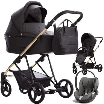 Bebetto YODDI PREMIUM CLASS wózek 3w1 + fotelik Cybex CLOUD T i-Size