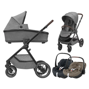 Maxi Cosi OXFORD wózek 3w1 z fotelikiem Maxi Cosi PEBBLE 360 PRO 2