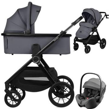 Lionelo LAYLA wózek 3w1 + fotelik Britax BABY-SAFE PRO i-Size 