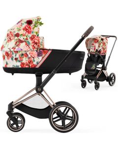 CYBEX PRIAM 4.0 SPRING BLOSSOM wózek 2w1