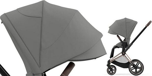 Cybex e-Priam duża budka XXL