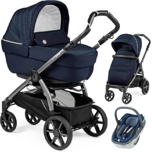 PEG PEREGO BOOK wózek 3w1 z fotelikiem Maxi Cosi CORAL 360